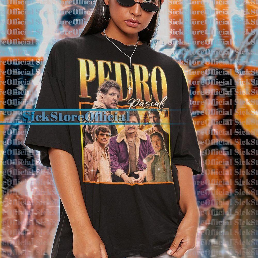Pedro Pascal Vintage 3 Vuitino Merch